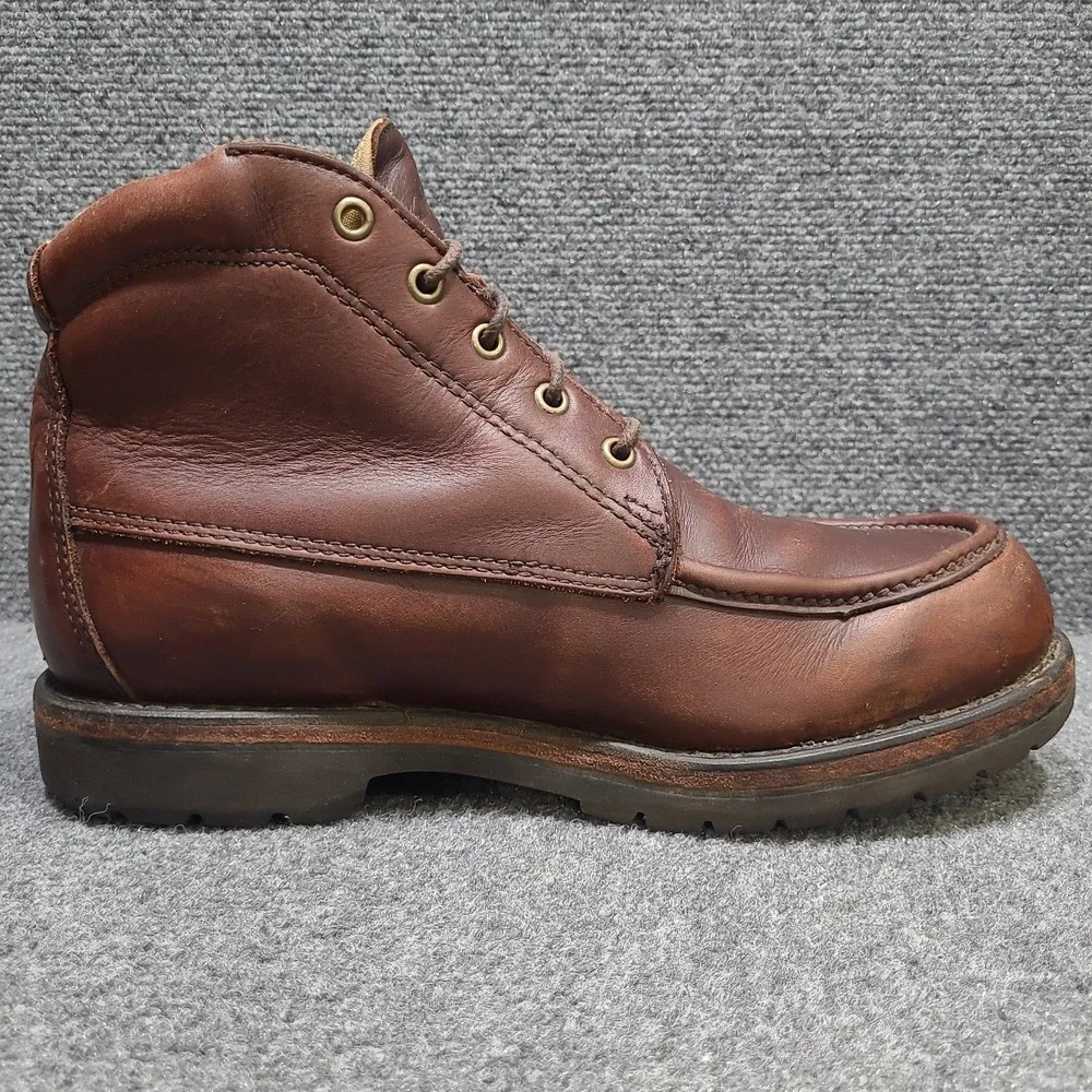 Vintage Filson Men's Chukka Boots Brown Leather Lace Up Round Toe US 9.5 D 50104